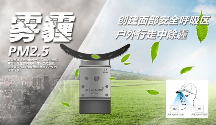穿戴式生態(tài)負(fù)離子機(jī)，戶(hù)外動(dòng)態(tài)除霾的專(zhuān)家