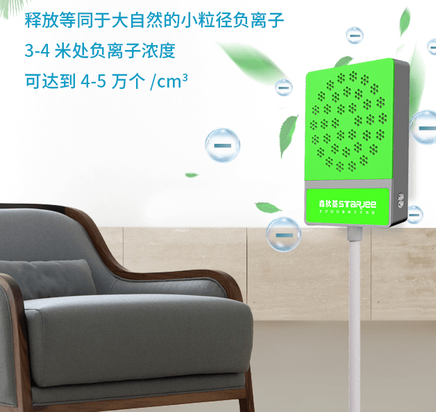 空氣負離子機怎么選擇？一定認準小粒徑專利技術(shù)